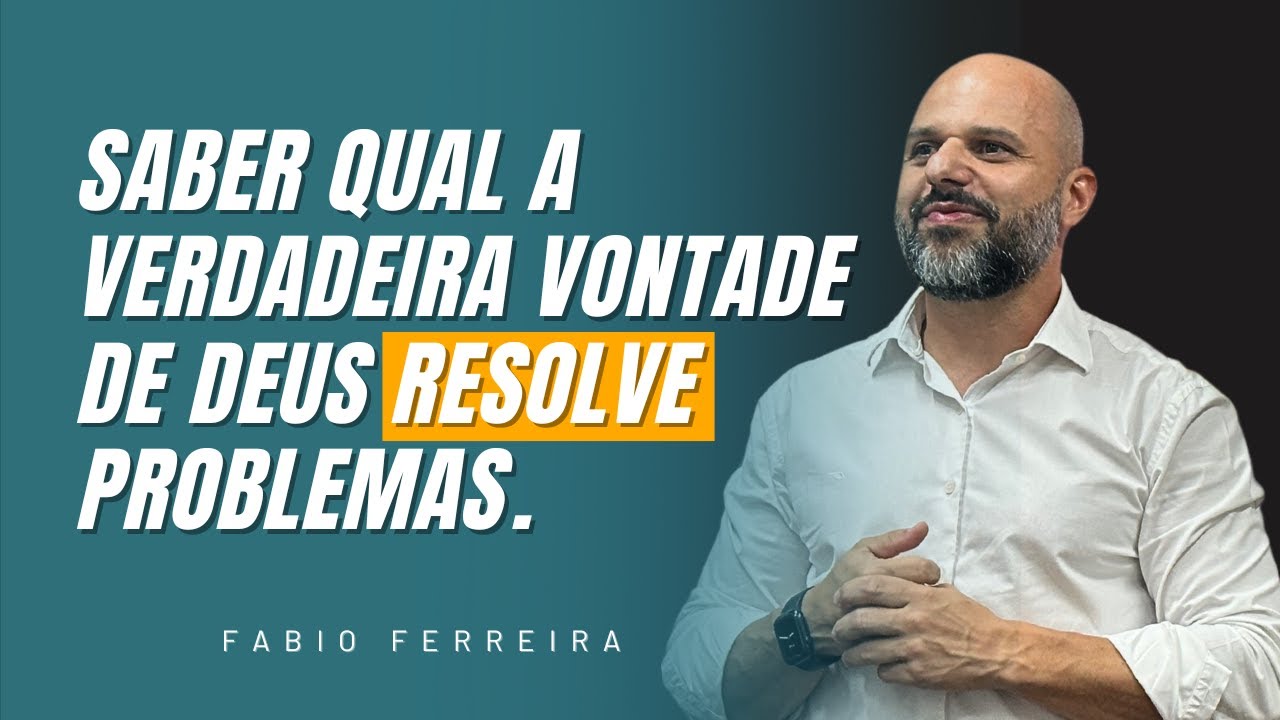 Fabio Ferreira | Escutar a Deus Resolve Problemas | Maratona da Sabedoria | 18/09 às 5h59