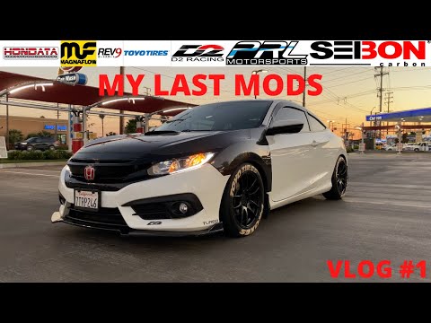 2016+ Honda Civic 1.5T Rev9 Intercooler Install + New Magnaflow Exhaust! (Also Got A New Front Lip!)