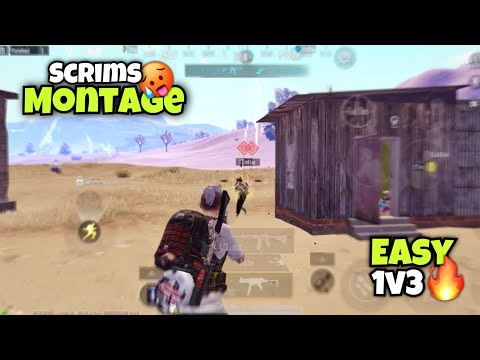 SCRIMS MONTAGE 🥵• iPhone 13 • ACExGON • BGMI • #20 🎯