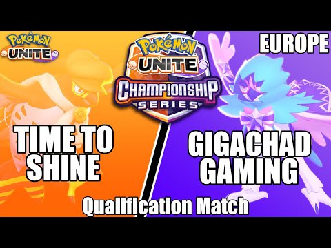 Time to Shine vs Gigachad Gaming - PUCS EU April Qualification Match - Pokemon Unite Tournament