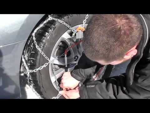 Schneekettenmontage RUD compact Grip