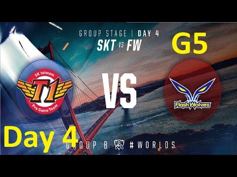 SKT vs FW Game 1 Highlights - 2016 Worlds Group Stage - Day 4