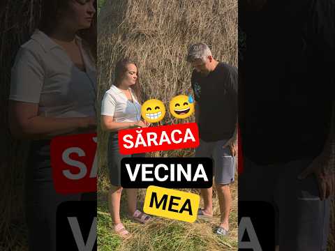 Săraca vecina mea...🤦‍♂️😅 #funny #pamflet #couple  #vecina #romania