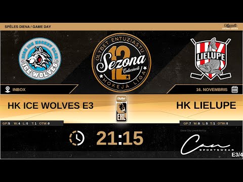 2022 11 16 Ice Wolves E3 - Lielupe
