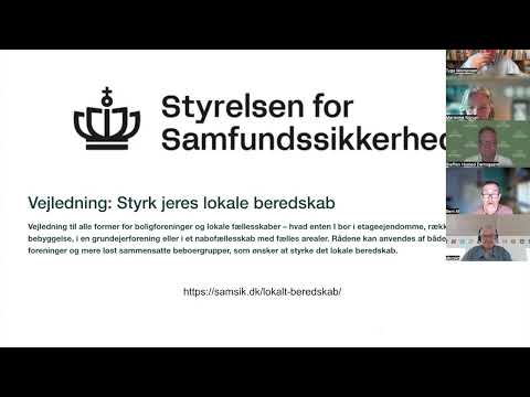 Introduktion til lokalt beredskab