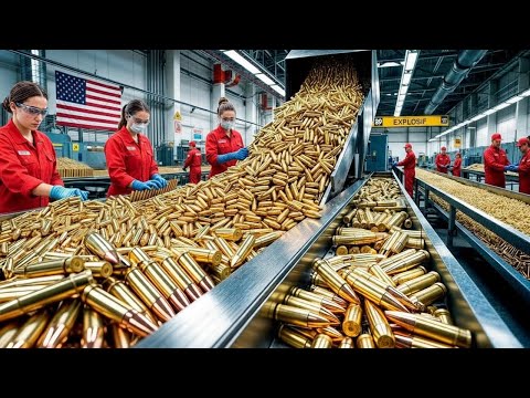How It's Made: The Bullets — The Factory That Turns Metal into Millions of Dollars!