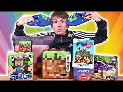 Ich teste MINECRAFT Produkte von Amazon!