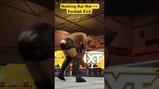 WWE 2K23 Nothing But Net Turned Into A Kardiak Kick #shorts
