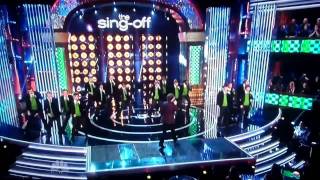 Dartmouth Aires sing You Were Not The Same ft Ben Folds - The Sing Off Season 3 Finale Top 3 Groups