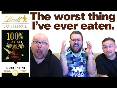 100% Cacao Lindt Review | The Worst Food We've Ever Tried