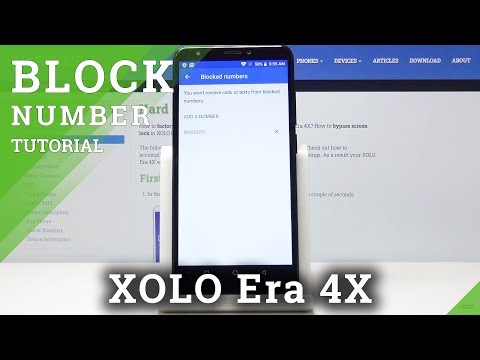 How to Block Number in XOLO ERA 4X – Create Blacklist