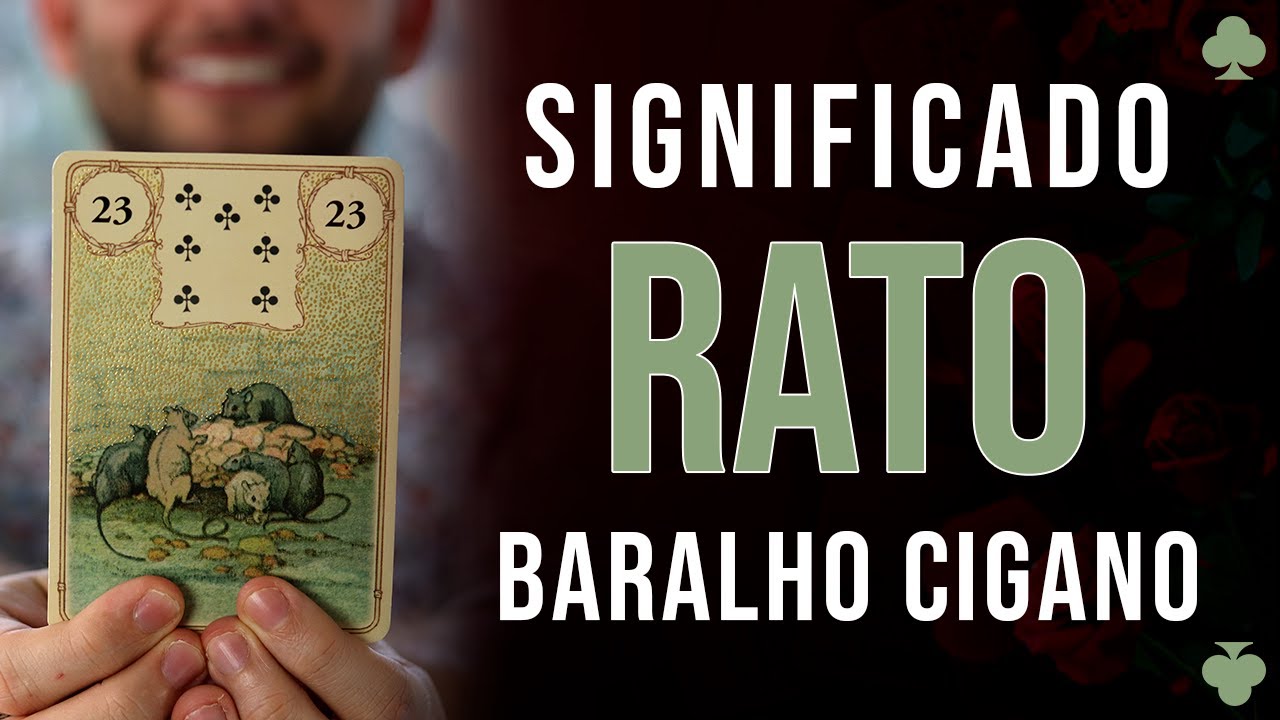 Significado carta Ratos - Baralho Cigano - Carta 23
