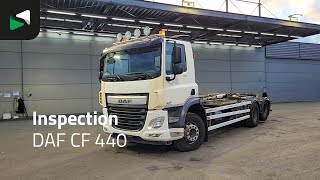 판매 중인 후크리프트 트럭 DAF CF 440 6X2 HYVA 22-60-S Hooklift Lift Axle Automatic ACC Euro 6 - 이미지 4 | Autoline KR 후크리프트 트럭 DAF CF 440 6X2 HYVA 22-60-S Hooklift Lift Axle Automatic ACC Euro 6 | 이미지 4 - Autoline