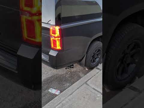 2019 Chevy Suburban with Borla Touring cat-back exhaust. Cold start