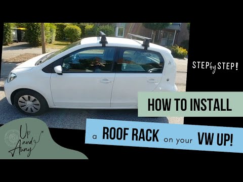 How to install a roof rack on your VW UP! *step by step*
