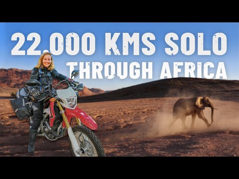 22.000 kilometer solo motorcycle journey through Africa - ITCHY BOOTS