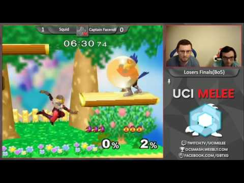 UCI Biweekly 29 - Loser's Finals - Captain Faceroll(Sheik) vs Squid(falco)