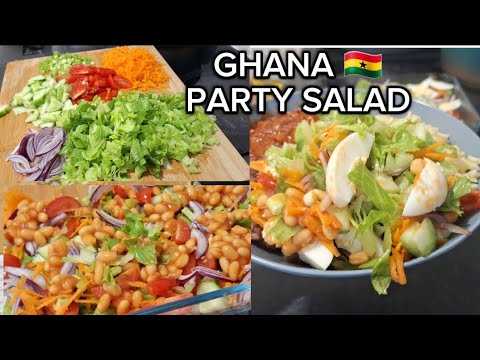 Egg and Cucumber SALAD | Ghana Party Salad with Heinz baked beans | COOKMAS DAY 5 #vlogmas2024
