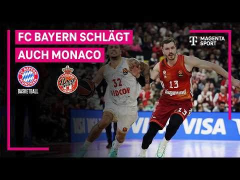 FC Bayern München - AS Monaco | EuroLeague | MAGENTA SPORT