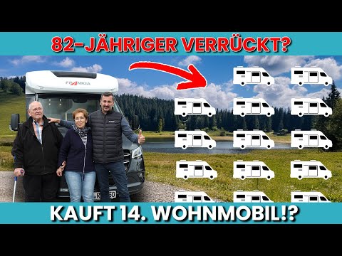 82 years old, 14 mobile homes – if you're like that, you've got camping in your blood!