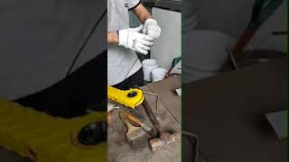 Zinc clad steel tape exothermic welding #factorydirectsales  #exothermicreaction  #weldingtutorial