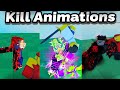 Every Kill Animation In Forsaken Showcase Huge Update Roblox