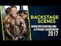 BATAM OPEN BODYBUILDING & PHYSIQUE CHAMPIONSHIP 2017: Backstage Scenes