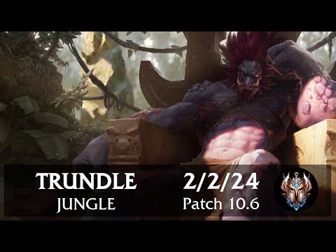Trundle Jungle vs Lee Sin | Pinoy Challenger Replay Patch 10.6