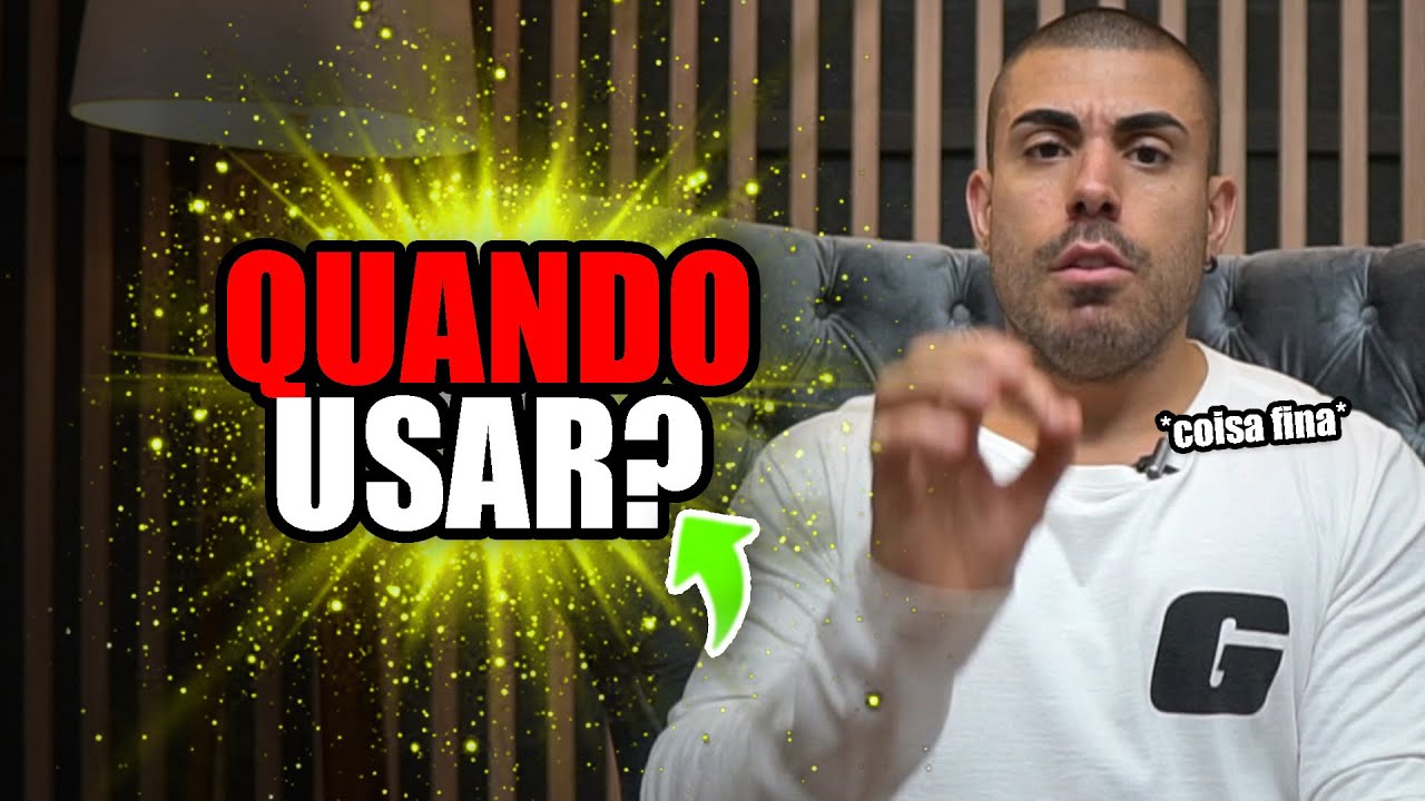 Quando usar uma técnica avançada de treino *aprenda*