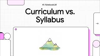 Curriculum vs syllabus
