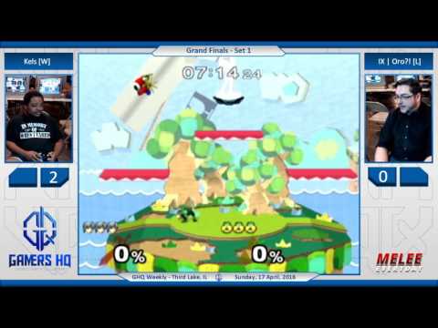 GHQ Weekly [4/17/16] - Kels (Marth) vs. IX | Oro?! (Marth, Sheik) - SSBM - Grand Finals