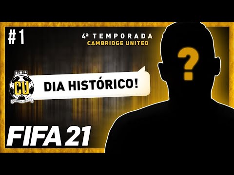 UMA TEMPORADA HISTÓRICA COMEÇA │ Cambridge United Modo Carreira │ FIFA 21 T4 EP1