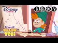 De Geweldige Yellow Yeti | De Ijsvulkaan | Disney Channel NL