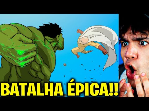 HULK Vs. SAITAMA na Vida Real!