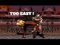 Mortal Kombat 2 Easiest Way To Beat Shao Kahn