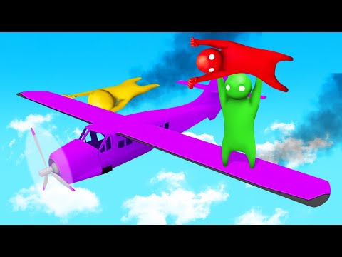 STAY On The PLANE Or LOSE! (Gang Beasts) STAY On The PLANE Or LOSE! (Gang Beasts)