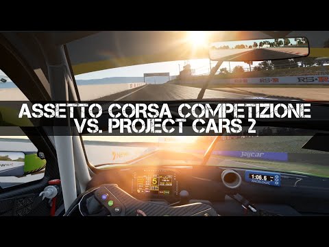 VR PERFORMANCE COMPARISON - Project Cars 2 vs. Assetto Corsa Competizione