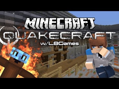 Minecraft MiniGame - QuakeCraft w/L8Games! [HD]