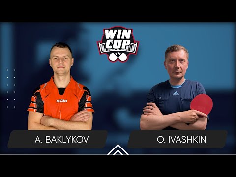 08:00 Andrii Baklykov - Oleksandr Ivashkin West 1 WIN CUP 01.09.2024 | Table Tennis WINCUP