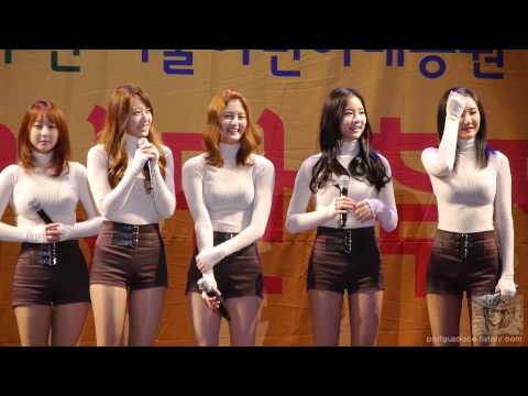 131019 희망나눔콘서트 EXID 인터뷰 by ace