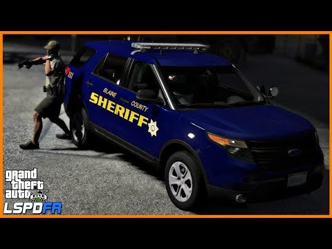 GTA 5 LSPDFR #109 - Leavenworth County Sheriffs Department (Lore Friendly)