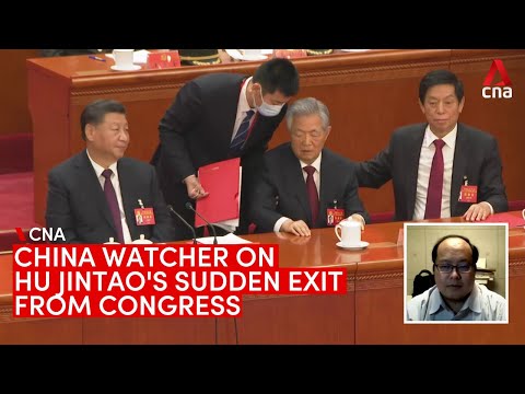 Dr Lim Tai Wei sobre a saída inesperada de Hu Jintao do Congresso do Partido da China