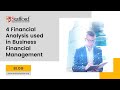 4 Financial Analysis used in Business Financial Management