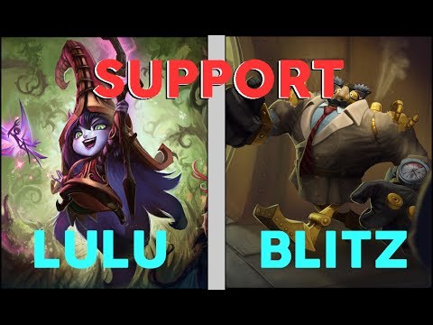 Best Lulu vs Blitzcrank SPT Challenger Korean Pro Replay