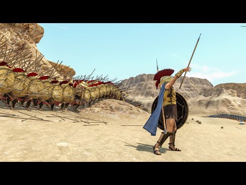 300 SPARTANS vs SPEAR THROWERS - Mount & Blade 2 BANNERLORD