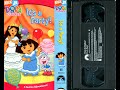 Opening Closing To Dora The Explorer It S A Party US VHS 2005