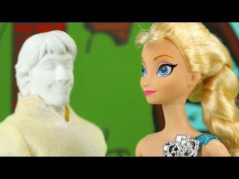 Elsa Congela a Kristoff por Accidente Cuando Hans secuestra a Anna. Video