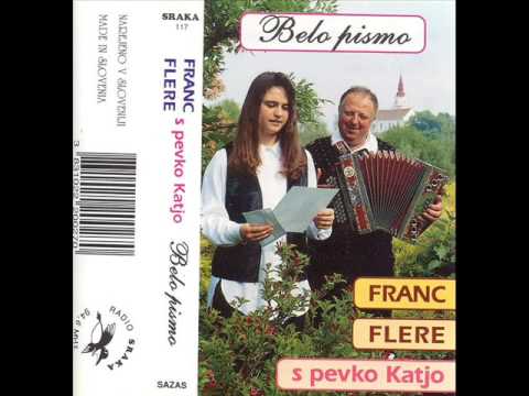 Franc flere s pevko katjo belo pismo