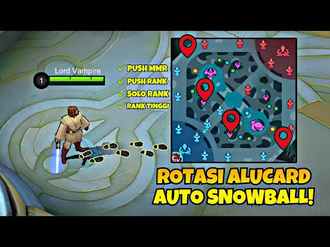 ROTASI ALUCARD HYPER TERBARU! AUTO MENANG GOLD & LEVEL | ROTASI ALUCARD MLBB
