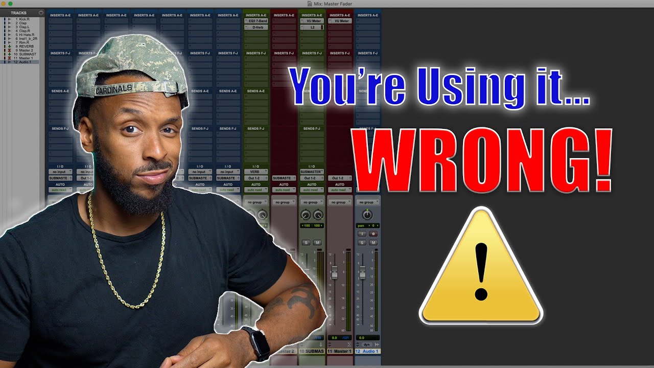 How to Use the Pro Tools Master Fader | The RIGHT Way!